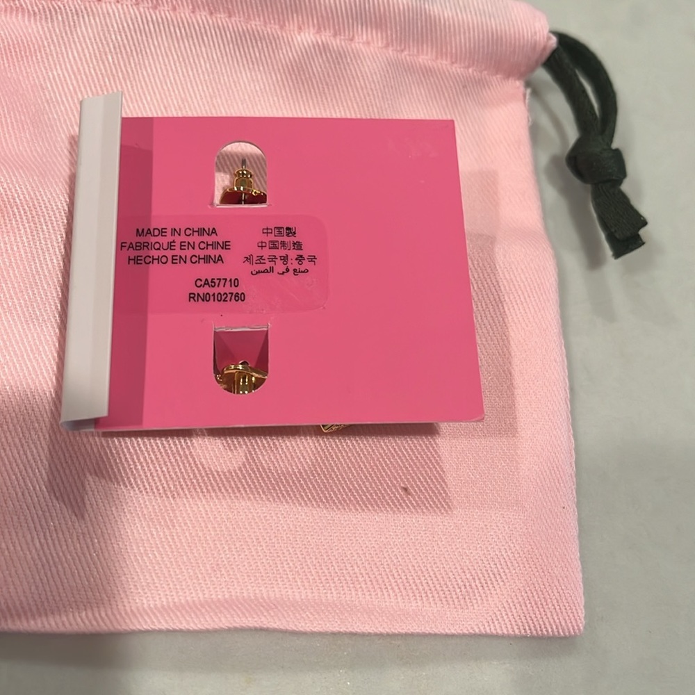 New kate spade Take Heart Huggies - Picture 8 of 9